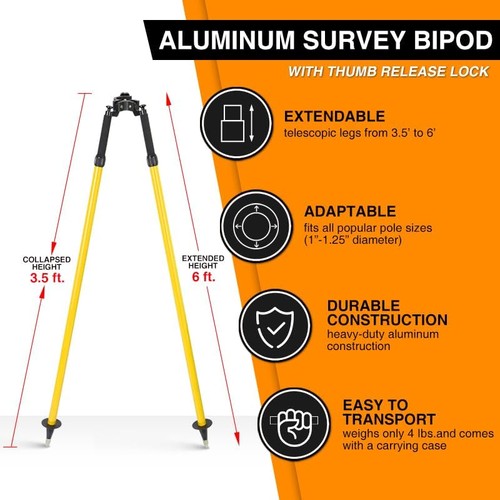 Tripod bipod survey thumb - tripod,