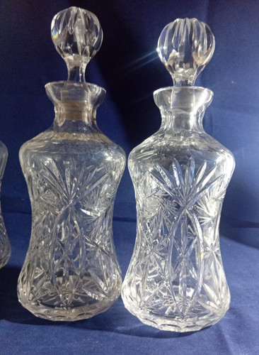 Pair vintage heavy lead - pair,
