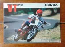 Honda VT250F  UK Market Sales Brochure