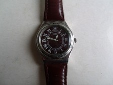 VINTAGE SWATCH WATCH MEDIUM IRONY EUPHORIA ALL ORIGINAL CIRCA 1997 WORKING