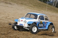 Tamiya 58452 Sand Scorcher VW Beetle 2WD RC Car Self-Build Kit with THW1060 ESC