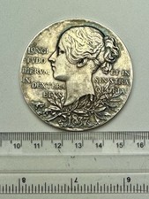 Large SILVER 1897 Queen