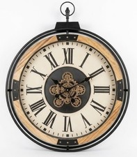 Clock Moving Gears Steampunk