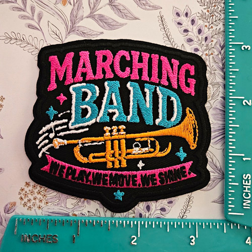 Marching band trumpet - marching,