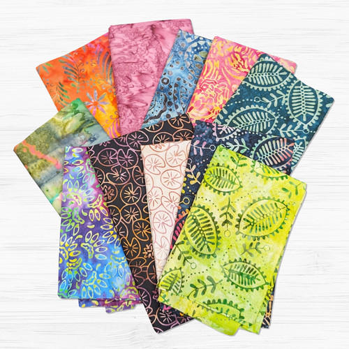 100 cotton batik fabric - 100%,