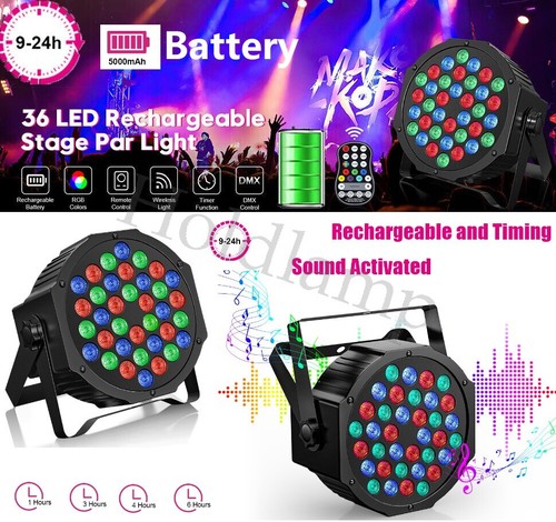 Wireless battery led par - wireless,