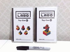 2x Nintendo Labo Toy-Con 01 &
