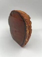 Beautiful Natural Red Agate Geode Polished Bookend, Paper Weight, Decoration