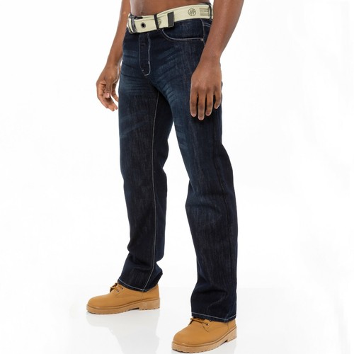 Enzo mens jeans straight leg - mens,