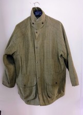 Jack Orton Men’s Wool Blend Tweed Shooting Jacket Size Medium 