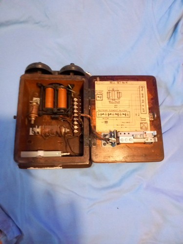 Vintage electric bell - vintage,