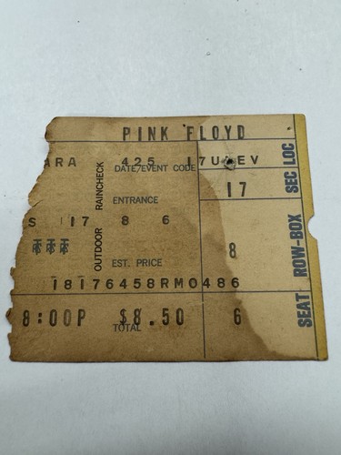 Pink floyd 1975 concert - pink,