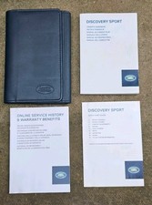 Range Rover Discovery Sport 2014-2019 Owners Manual Handbook Quick Guide Wallet