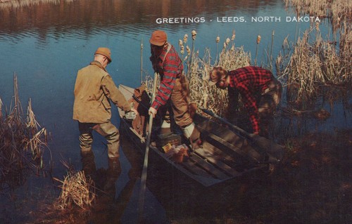 Vintage duck hunters - duck,