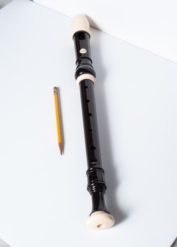 Aulos alto recorder with - , case