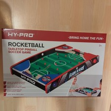 NEW Hy-Pro Desktop Pinball and Football Table 2 Player Kids Game Xmas gift 