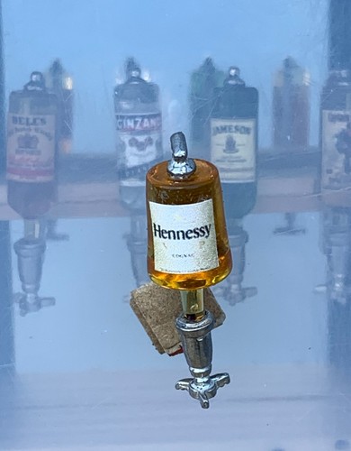 Dolls house hennessy brandy - house,
