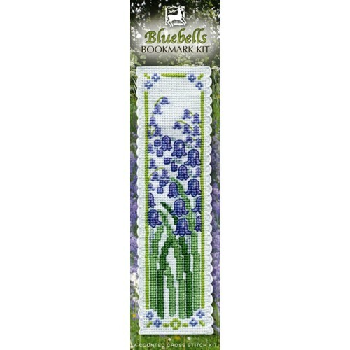 Complete cross stitch bookmark - cross,