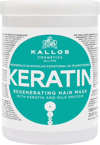 Kallos kjmn keratin hair - keratin, mask