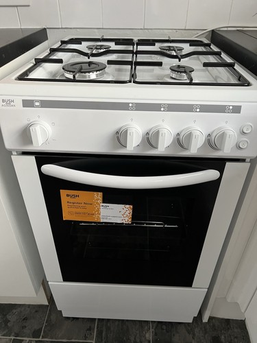 Bush gas cooker ag56swx - ag56swx, very