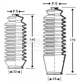 Borg beck bsg3208 steering - &,