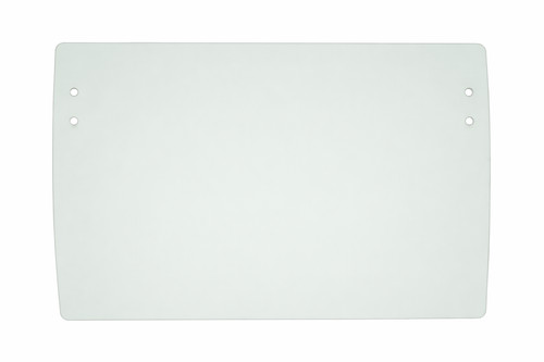 Lower front cab glass window - lower,