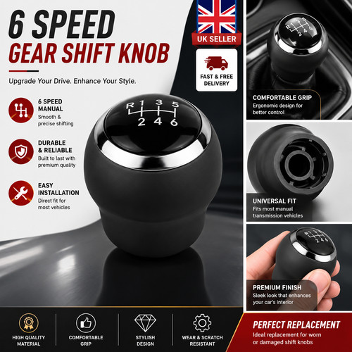 Speed gear shift stick - stick, knob