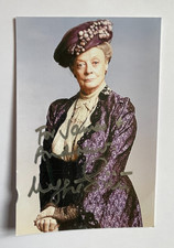 Maggie Smith - Downton Abbey - Original Hand Signed  Autograph