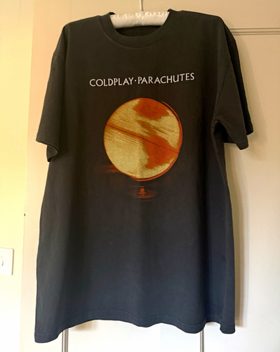 Coldplay parachutes shirt - coldplay, t-shirt
