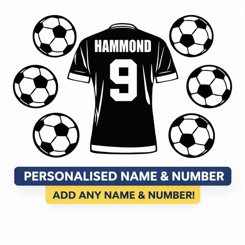 Personalised football shirt - personalised,