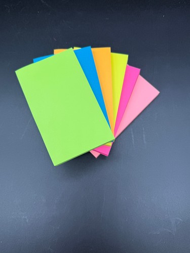 Sticky notes removable - removable, neon