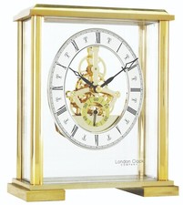 Gold Tone Skeleton Quartz