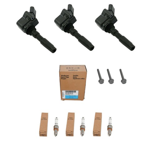 Ignition coils spark - +,