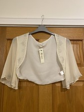 Monsoon Cream Silk Embellished