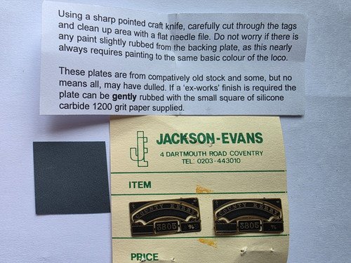 Jackson evans gauge - evans, 00