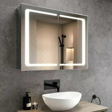 Illuminated LED Mirror Cabinet 600x800mm