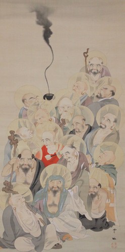 Antique japanese hanging - antique,