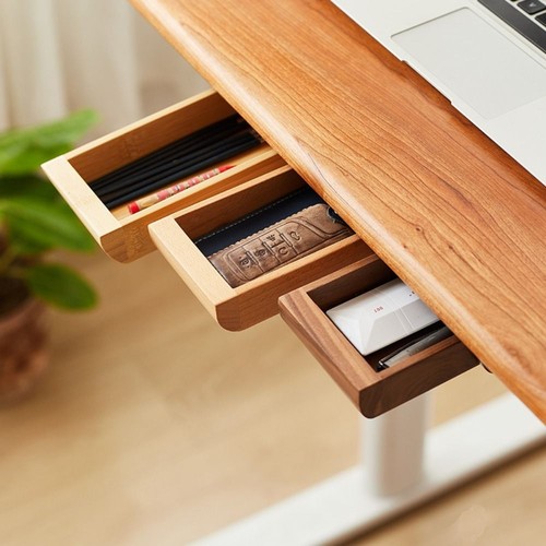 Wooden under desk drawer - under-desk,