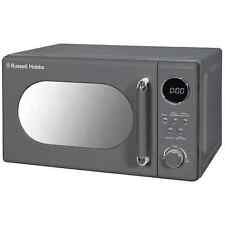 Russell Hobbs Retro Microwave 20L Digital Grey RHM2044G with Defrost Function