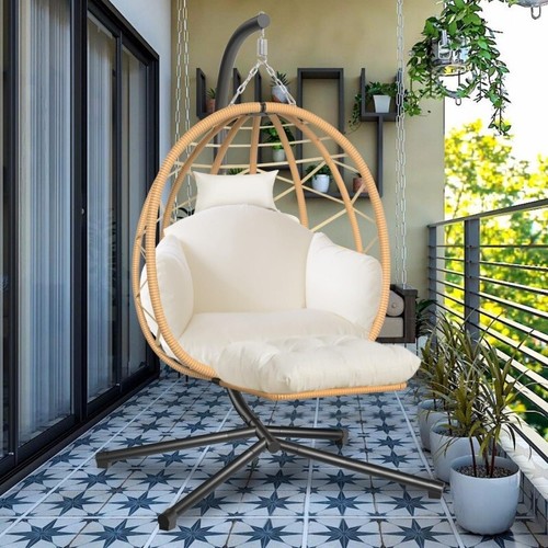 Hanging egg chair - hanging,