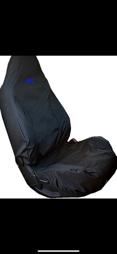 Seat cover black - cover, mk3
