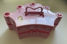 Disney Princess Crown Vintage Jewellery Box, 2 Layers, 10” x 4” x 6.5”