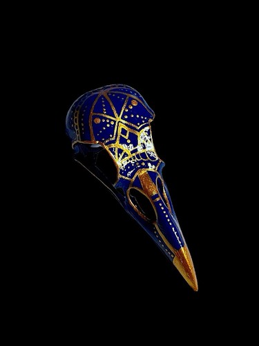 Bespoke hand painted - bespoke, crow