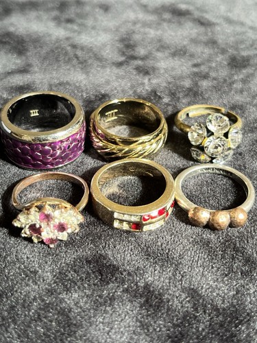 Vintage ring lot signed - ring,