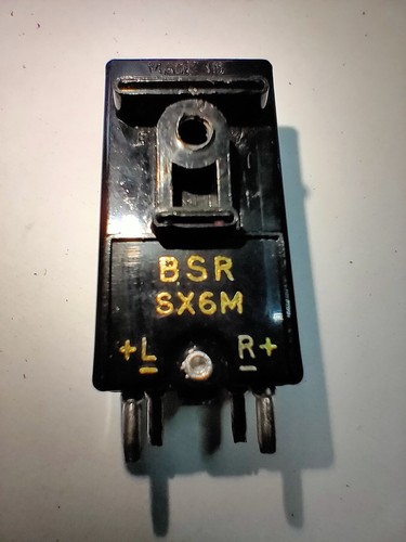 Bsr sx6m cartridge phono - bsr,