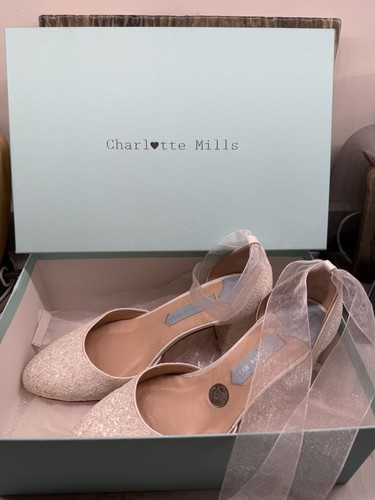 Charlotte mills silver glitter - charlotte,