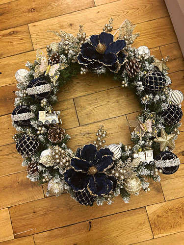 Artificial christmas door - christmas,