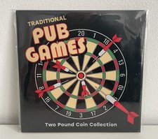 2023 Jersey Traditional Pub Games £2 Two Pound Coin Set Very Rare Collection