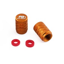 Valve Caps Dust Orange for