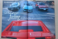 CC 2003 extracted mag article: FIAT X1/9 v TOYOTA MR2 v LANCIA v FERRARI 328 GTS